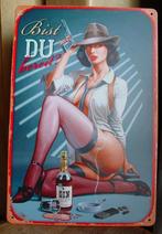 GIN REKLAME METAAL, Verzamelen, Ophalen of Verzenden