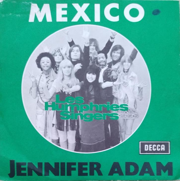 Les Humphries Singers - Mexico, Cd's en Dvd's, Vinyl Singles, Zo goed als nieuw, Single, Pop, 7 inch, Ophalen of Verzenden