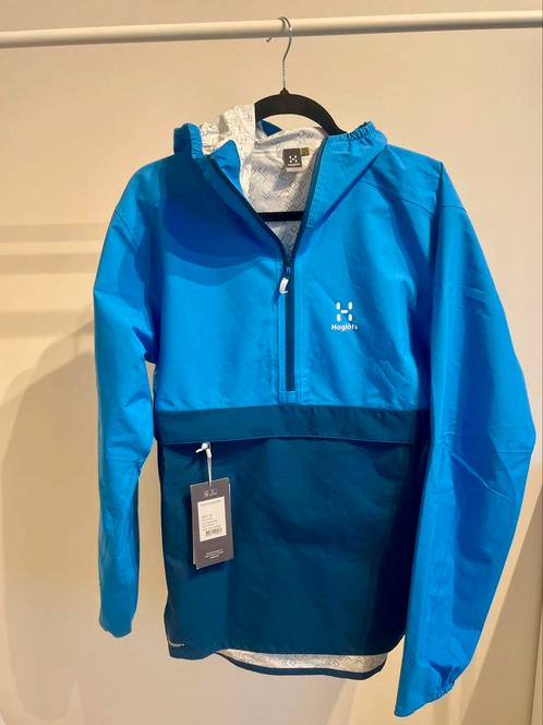Haglöfs Spira Anorac Men Gore-Tex regenjas M nieuw, Kleding | Heren, Jassen | Zomer, Nieuw, Maat 48/50 (M), Blauw, Ophalen of Verzenden