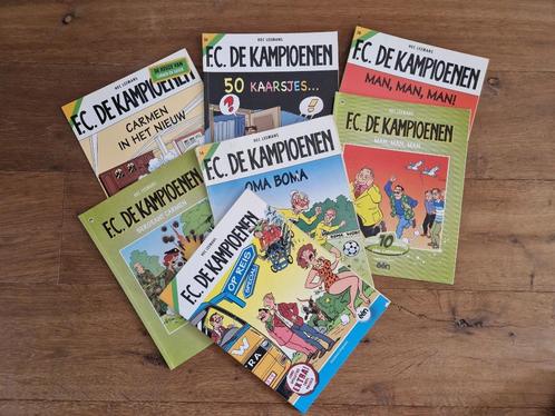 Verschillende strips van F.C. De Kampioenen, Boeken, Stripverhalen, Gelezen, Meerdere stripboeken, Ophalen of Verzenden