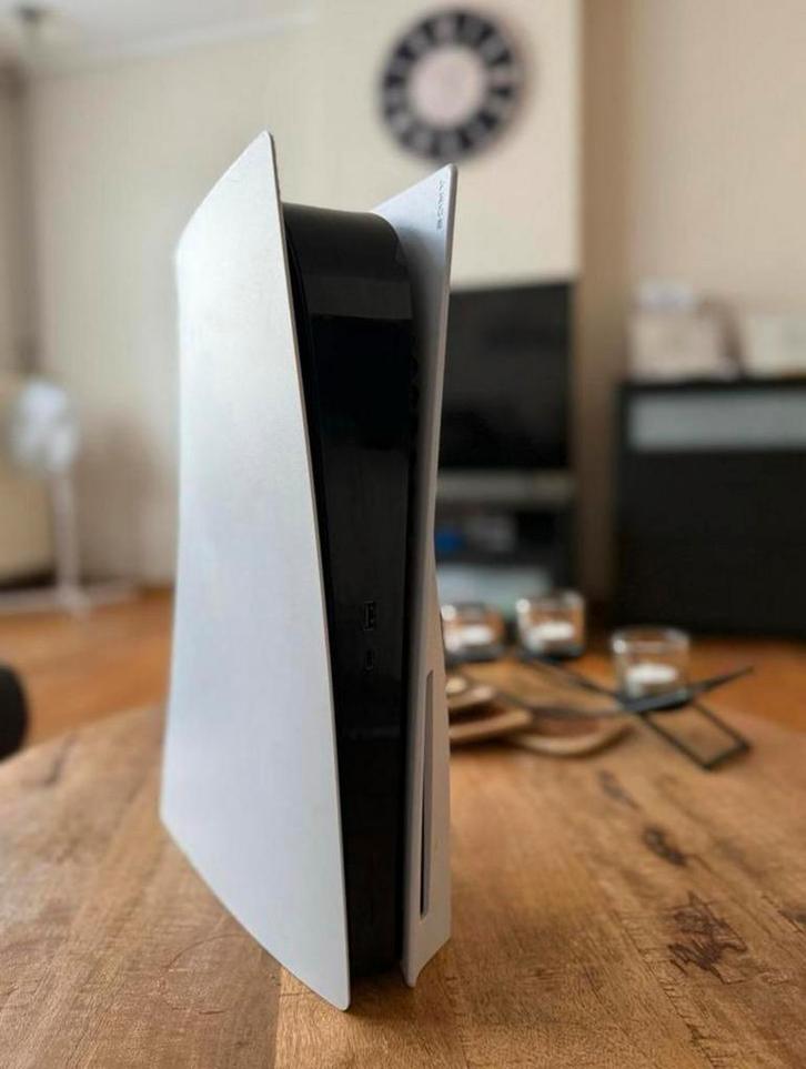 PS5 (Disc) Standaard, Games en Spelcomputers, Spelcomputers | Sony PlayStation 5, Zo goed als nieuw, Playstation 5, Ophalen