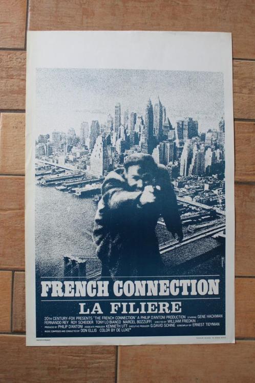 filmaffiche The French Connection Gene Hackman filmposter, Verzamelen, Posters, Zo goed als nieuw, Film en Tv, A1 t/m A3, Rechthoekig Staand