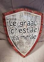plaque murale Kaamelott 30x22 cm le Graal c est de le graal, Huis en Inrichting, Ophalen of Verzenden, Nieuw