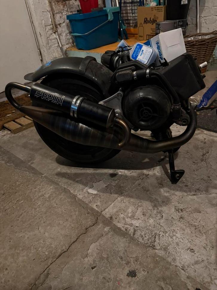 70cc polini set-up Pluk en play, Fietsen en Brommers, Brommeronderdelen | Algemeen, Zo goed als nieuw, Blok, Ophalen