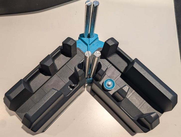 Dispositif de découpe d’angle Wolfcraft 6948000 – comme neuf, Bricolage & Construction, Établis, Comme neuf, Enlèvement