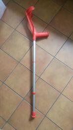 1 béquille canne métallique reglable rouge Hms Vilgo France, Divers, Matériel Infirmier, Enlèvement ou Envoi, Comme neuf