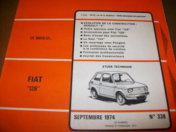 revue technique fiat 126 de 1972-1978