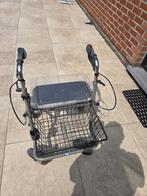rollator met mandje en legblad, Ophalen, Lichtgewicht, Zo goed als nieuw