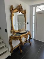 Console met spiegel, Huis en Inrichting, Ophalen, Zo goed als nieuw