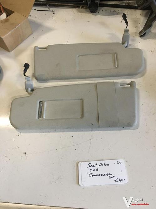 Seat Altea 2.0 6 bak 2005   Zonneklep set, Auto-onderdelen, Interieur en Bekleding, Gebruikt, Ophalen of Verzenden