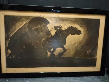 L'effort Marius Carion signé de l'artiste beschikbaar voor biedingen
