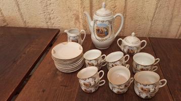 Antiek koffie / thee servies, Enlèvement