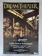 Poster Dream Theater in Lotto Arena Antwerpen, Comme neuf, Enlèvement ou Envoi