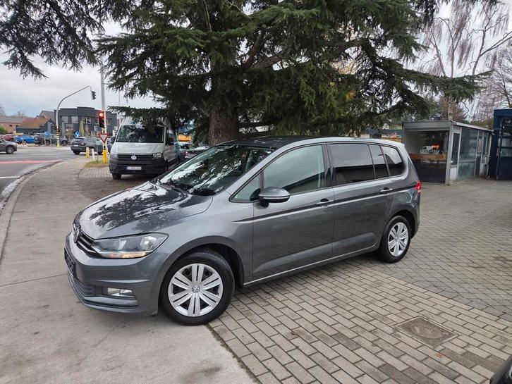 Vw Touran 2017 1.6TDI AUTOMAAT 5 ZITPLAATSEN, Auto's, Volkswagen, Bedrijf, Te koop, Touran, ABS, Adaptive Cruise Control, Airbags