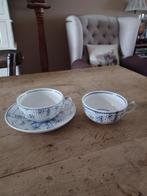SOCIETE CERAMIQUE MAASTRICHT KOFFIESETJE EN KOPJE, Antiek en Kunst, Ophalen of Verzenden