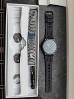 1,92-inch smartwatch voor heren, 5ATM, Bluetooth-gesprekken, Handtassen en Accessoires, Smartwatches, Zwart, Nieuw, Hoogte, Ophalen of Verzenden