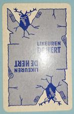 Speelkaart Anzegem – Likeuren De Hert, blauw_110, Ophalen of Verzenden, Gebruikt, Speelkaart(en)