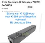 Qwic accu 756wh nieuw ongebruikt met garantie, Nieuw, Ophalen of Verzenden