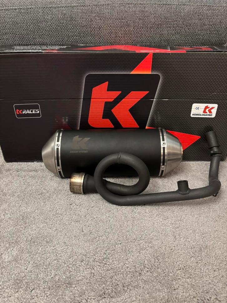 TurboKit Vespa 50 cc 4t3v, Fietsen en Brommers, Brommeronderdelen | Algemeen, Zo goed als nieuw, Uitlaat, Ophalen