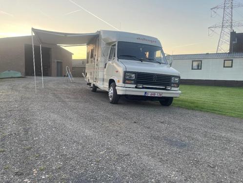 Oldtimer mobilhome Peugeot j5 1988 te koop/te ruil, Caravans en Kamperen, Mobilhomes, Particulier, Integraal, tot en met 4, Overige merken