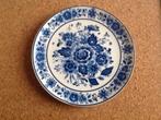 ASSIETTE DÉCORATIVE ANCIENNE EN BLEU ROYAL DE DELFT, Antiquités & Art, Enlèvement ou Envoi