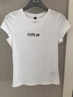 T-shirt H&M blanc taille S, Manches courtes, Taille 36 (S), Porté, H&M