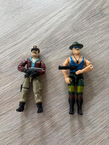 Mad Marauders Sgt. Slaughter en Keel-Haul G.I.JOE beschikbaar voor biedingen