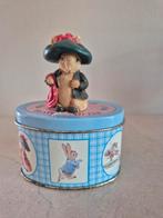 Peter Rabbit Beatrix Potter blikken trommel, Ophalen