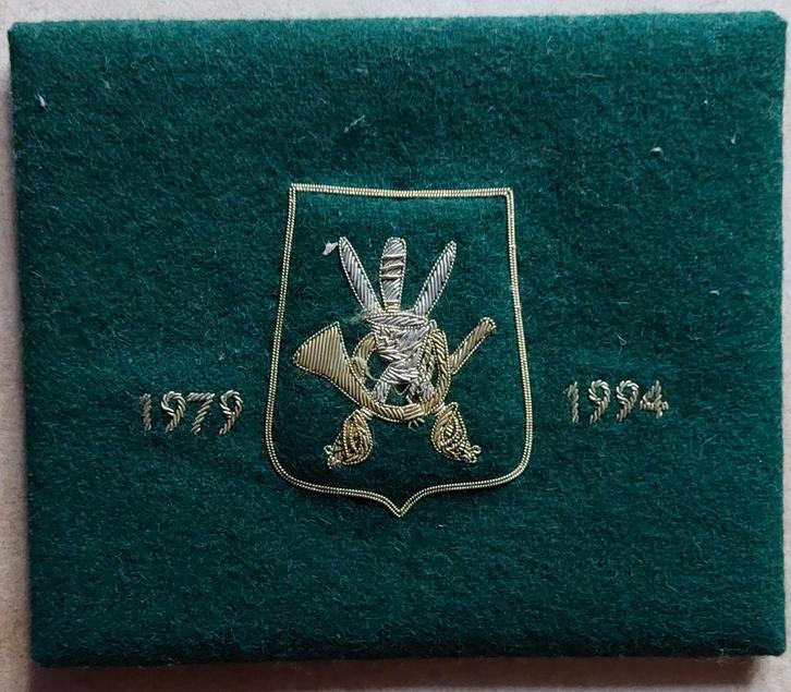 Militaria Blason van de CVRT-groep, gevestigd in Stockem Arl, Verzamelen, Militaria | Algemeen, Ophalen of Verzenden