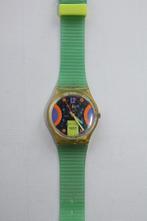 Vintage Swatch horloge GRUAU, Handtassen en Accessoires, Horloges | Dames, Kunststof, Gebruikt, Swatch, Kunststof