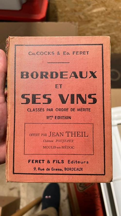Antiek wijnboek Bordeaux et ses vins – 11e editie, Boeken, Advies, Hulp en Training, Gelezen, Ophalen of Verzenden