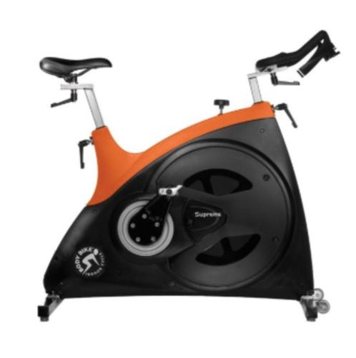 body bike supreme | hometrainer | spinning fiets | cardio |, Sport en Fitness, Fitnessmaterialen, Zo goed als nieuw, Armen, Benen