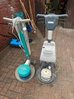 2 x Boenmachine parketschuurmachine monobrosse, Doe-het-zelf en Bouw, Reinigingsmachines, Ophalen, Gebruikt