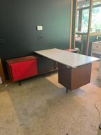 Vintage Bureaumeubel Van Den Berghe-Pauvers, Ophalen, Gebruikt, Bureau