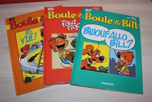Boule & Bill 25 à 27 à l'état neuf., Boeken, Stripverhalen, Nieuw, Meerdere stripboeken, Ophalen of Verzenden