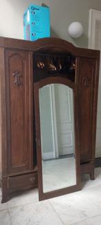Hallkast, Huis en Inrichting, Kasten | Kleerkasten, Ophalen, Gebruikt, 100 tot 150 cm, Met hangruimte