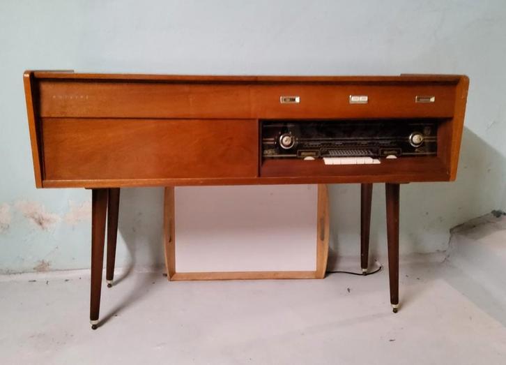 Radiomeubel Philips, Antiek en Kunst, Antiek | Tv's en Audio, Ophalen