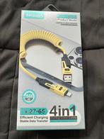 Niet geopend TREQA 4-in-1 spring data cable, model CA-894, Ophalen, Nieuw
