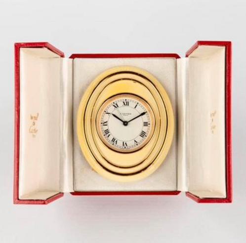 Cartier alarmklok - Ref 7511, Antiquités & Art, Antiquités | Horloges, Enlèvement ou Envoi