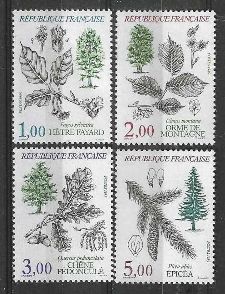 Frankrijk 1985 - Yvert 2384-2387 - Flora en Fauna (PF), Postzegels en Munten, Postzegels | Europa | Frankrijk, Verzenden