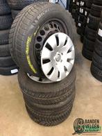 205-60-16 96H Audi A4 winterset Michelin Alpin P3A Velgen 5, Gebruikt, -, Banden en Velgen, -