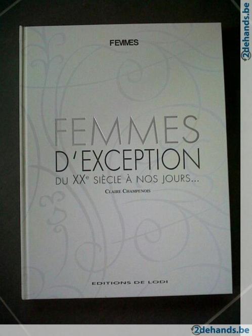 Boek femmes d'exception du xxe siècle à nos jours., Boeken, Film, Tv en Media, Gelezen, Film- of Tv-bewerking, Ophalen of Verzenden