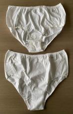 2 witte slips Schiesser maat 48, Schiesser, Verzenden, Wit, Slip