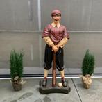 Vintage beeld : baseball speler met thermometer, Ophalen, Zo goed als nieuw