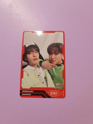 Stray kids Changbin & Seungmin oddinary pob unit photocard beschikbaar voor biedingen