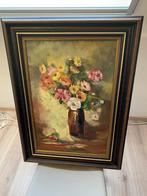 Omlijsting (inclusief schilderij op doek Vaas met bloemen), Ophalen