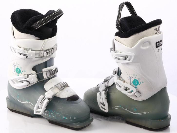 35 36 EU kinder skischoenen SALOMON T3, thermicfit, Sport en Fitness, Skiën en Langlaufen, Gebruikt, Schoenen, Ski, Salomon, Carve
