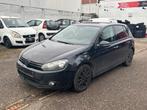 Volkswagen Golf 6 2011, Auto's, Euro 5, Stof, Zwart, Zwart