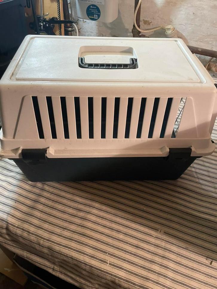 transportbox voor konijn, kat of kleine hond, Dieren en Toebehoren, Transportboxen, Zo goed als nieuw, Ophalen