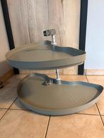 étagères 1/2 lune pour armoire de coin, Ophalen, 50 tot 100 cm, Zo goed als nieuw, Minder dan 100 cm